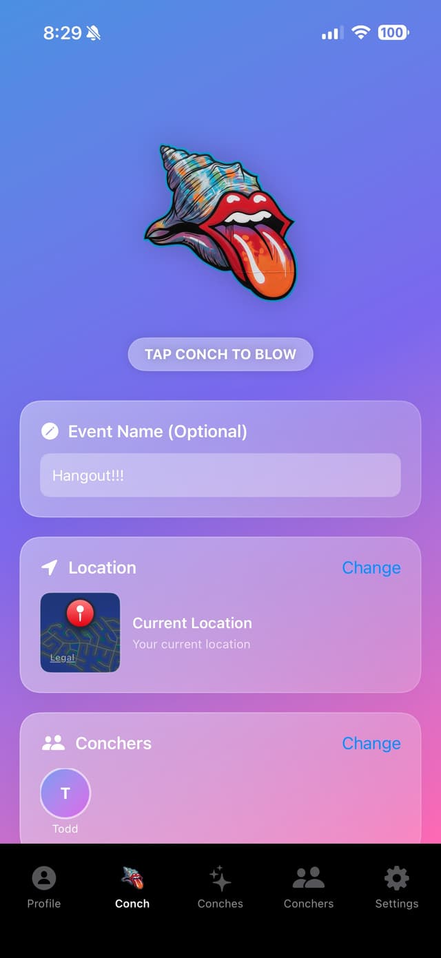 Blow the Conch